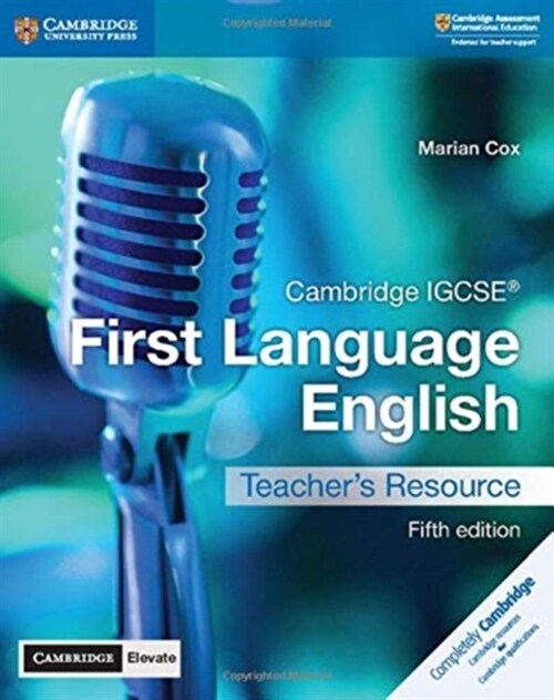 [중고] Cambridge IGCSE (R) First Language English Teacher‘s Resource with Digital Access 5Ed (Paperback (스프링 제본) + Digital download, 5 Revised edition)