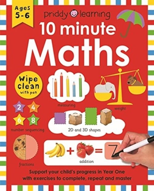 10 Minute Maths : Wipe Clean Workbooks (Paperback)