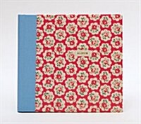 Cath Kidston Album: Provence Roses Red [With Stickers and Labels] (Spiral)