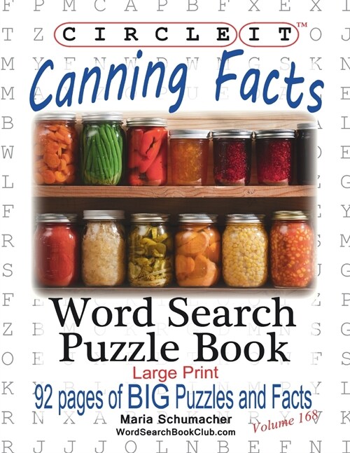 Circle It, Canning Facts, Word Search, Puzzle Book (Paperback)