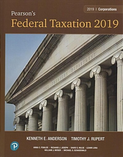 Pearsons Federal Taxation 2019 Corporations, Partnerships, Estates & Trusts Plus Mylab Accounting with Pearson Etext -- Access Card Package [With Acc (Hardcover, 32)