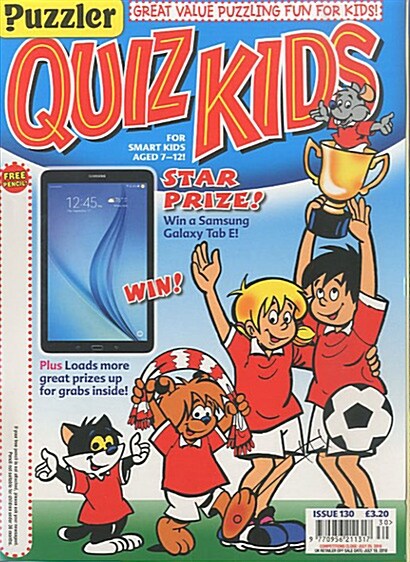 Quiz Kids (격월간 영국판): 2018년 No.130