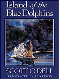 Island Of The Blue Dolphins (Paperback, Large Print)