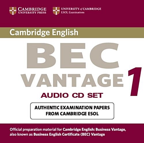 Cambridge BEC Vantage Audio CD Set (2 CDs) : Practice Tests from the University of Cambridge Local Examinations Syndicate (CD-Audio)