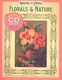 Floral & Nature (Paperback, CD-ROM)