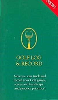 Golf Log and Record (Hardcover)