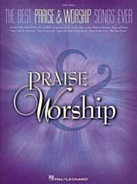 [중고] The Best Praise & Worship Songs Ever (Paperback, Softcover)