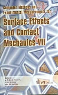 Computer Methods And Experimental Measurements For Surface Effects And Contact Mechanics (Hardcover)