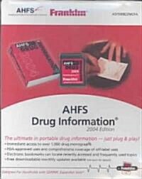 Ahfs Drug Information, 2004 (CD-ROM, 1st)
