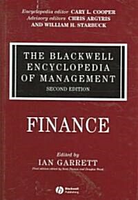 The Blackwell Encyclopedia of Management, Finance (Hardcover, Volume 4)