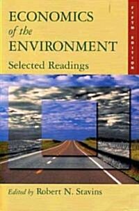 Economics Of The Environment (Paperback, 5th)