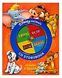 [중고] Disney Animals CD Storybook (Hardcover, Compact Disc)