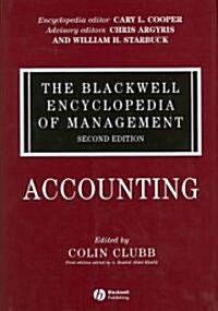 The Blackwell Encyclopedia of Management, Accounting (Hardcover)