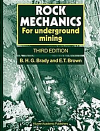 Rock Mechanics: For Underground Mining (Paperback, 3, 2004. Corr. 3rd)