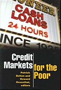 Credit Markets for the Poor (Hardcover)