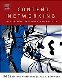 [중고] Content Networking: Architecture, Protocols, and Practice (Hardcover)