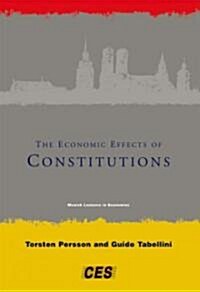 The Economic Effects of Constitutions (Paperback, Revised)