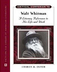 A Critical Companion To Walt Whitman (Hardcover)