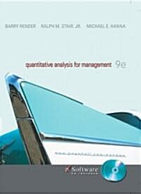 Quantitative Analysis For Management (Hardcover, CD-ROM, 9th)