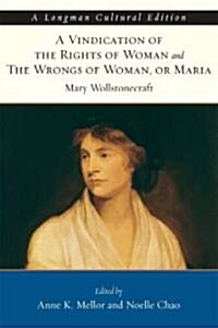Vindication of the Rights of Woman and the Wrongs of Woman, A, or Maria (Paperback)