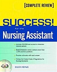 Success! for the Nursing Assistant: A Complete Review [With CDROM] (Paperback)