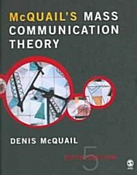 [중고] Mcquail‘s Mass Communication Theory (Paperback, 5th)