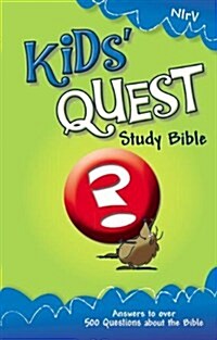 Kids Quest Study Bible-NIRV: Real Questions, Real Answers (Hardcover, Supersaver)