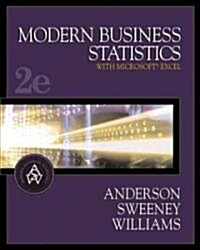 Modern Business Statistics With with InfoTrac (Hardcover, CD-ROM, 2nd)