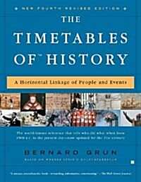 The Timetables of History: A Horizontal Linkage of People and Events (Paperback, 4, Revised)
