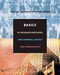 [중고] Basics Of Research Methods For Criminal Justice And Criminology (Paperback)