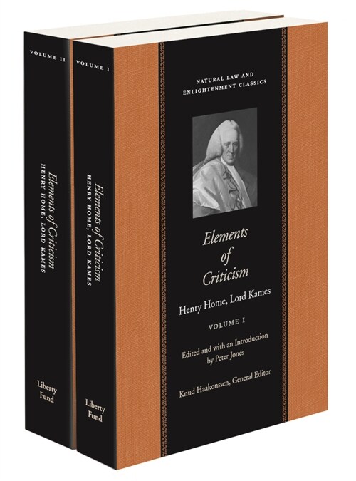 Elements of Criticism (2-Vol Set) (Hardcover)