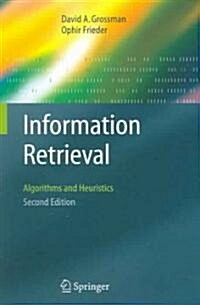 [중고] Information Retrieval: Algorithms and Heuristics (Paperback, 2, 2004)