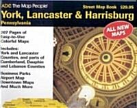 ADC The Map People York,Lancaster, Harrisburg, Pennsylvania (Paperback, 2nd, Spiral)