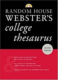Random House Websters College Thesaurus (Hardcover)