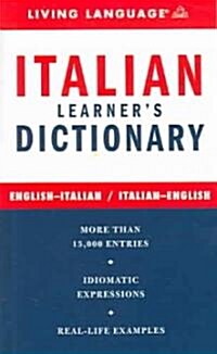Italian Learners Dictionary (Paperback, Revised, Updated)