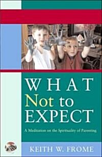 What Not to Expect: A Meditation on the Spirituality of Parenting (Paperback)