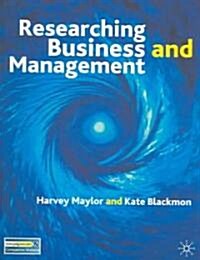 Researching Business and Management : A Roadmap for Success (Paperback)