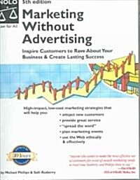 [중고] Marketing Without Advertising (Paperback, 5th)