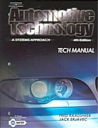 Automotive Technology Tech Manual (Paperback, 4th)