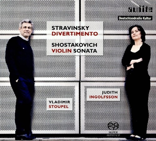 [수입] 쇼스타코비치 & 스트라빈스키 : 바이올린 소나타 & 디베르티멘토 [SACD Hybrid]