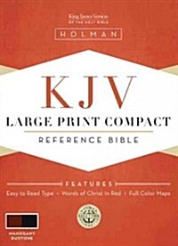 Large Print Compact Bible-KJV (Imitation Leather)