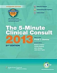 The 5-Minute Clinical Consult 2013 (Hardcover, Pass Code, 21th)