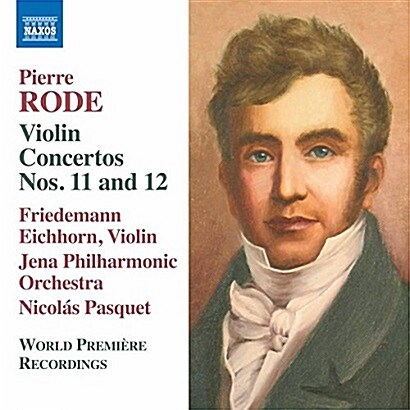 [수입] 피에르 로드 : 바이올린 협주곡 11번, 12번 & 에르 바리에