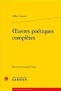 Oeuvres Poetiques Completes (Paperback)