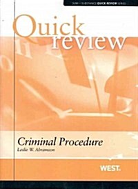 Criminal Procedure (Paperback)