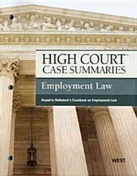 High Court Case Summaries on Employment Law (Paperback, 7th)