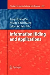 Information Hiding and Applications (Paperback)