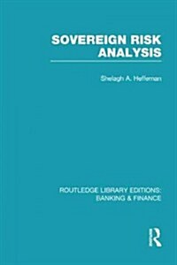 Sovereign Risk Analysis (RLE Banking & Finance) (Hardcover)