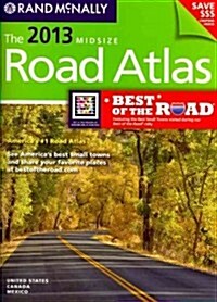 Rand McNally Midsize Road Atlas: United States, Canada, Mexico (Paperback, 2013)