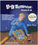A to Z Mysteries: Books K-N: The Kidnapped King; The Lucky Lottery; The Missing Mummy; The Ninth Nugget (Audio CD)